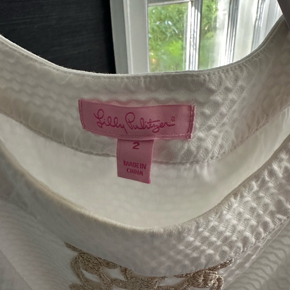 Lilly Pulitzer Jacqueline Shift Dress Size 2 - Picture 3 of 4
